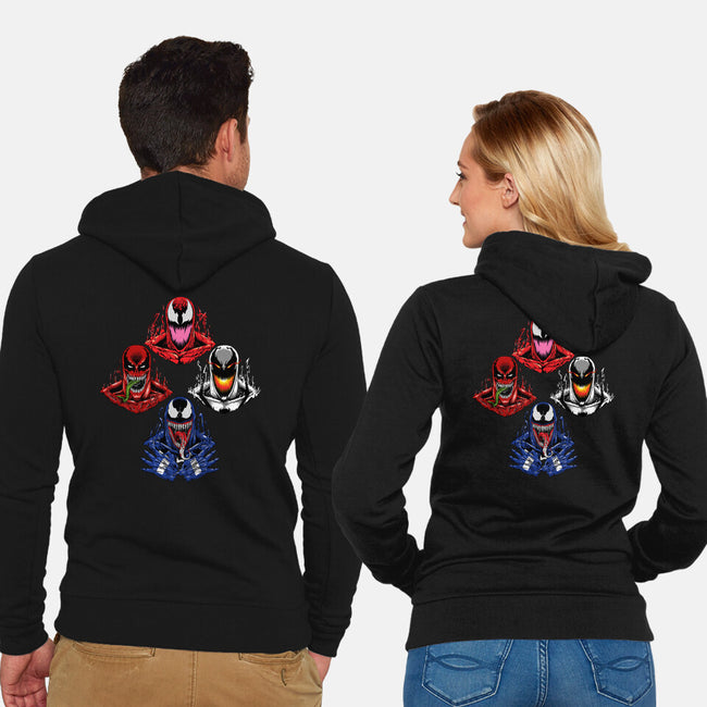 Symbiotes Rhapsody-Unisex-Zip-Up-Sweatshirt-joerawks