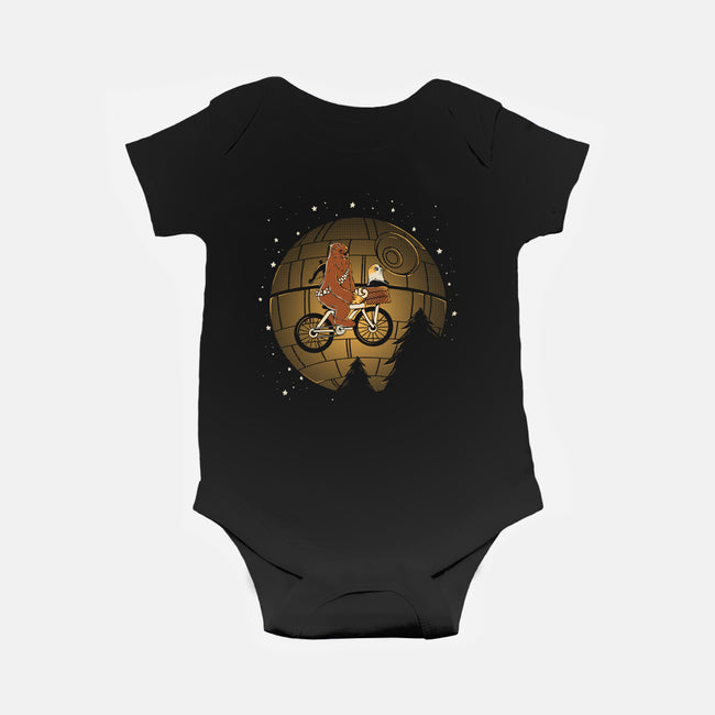 Extraterrestrial Chewy-Baby-Basic-Onesie-yumie