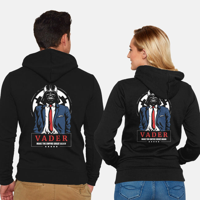 Make The Empire-Unisex-Zip-Up-Sweatshirt-yumie