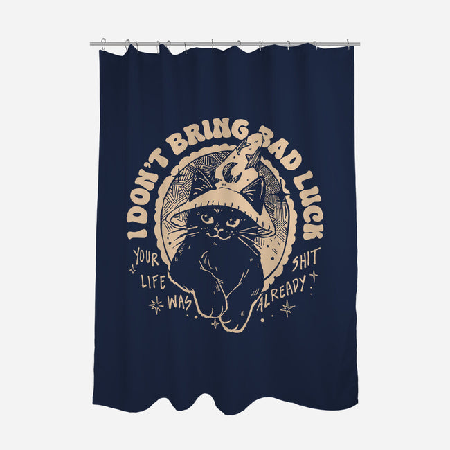 I Don't Bring Bad Luck-None-Polyester-Shower Curtain-yumie