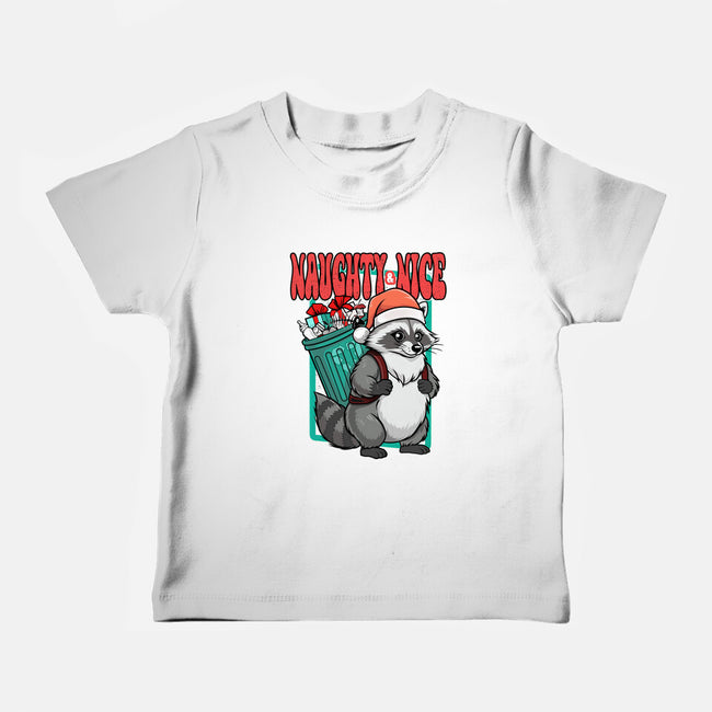 Naughty And Nice Santa-Baby-Basic-Tee-palmstreet