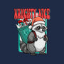 Naughty And Nice Santa-Unisex-Basic-Tee-palmstreet