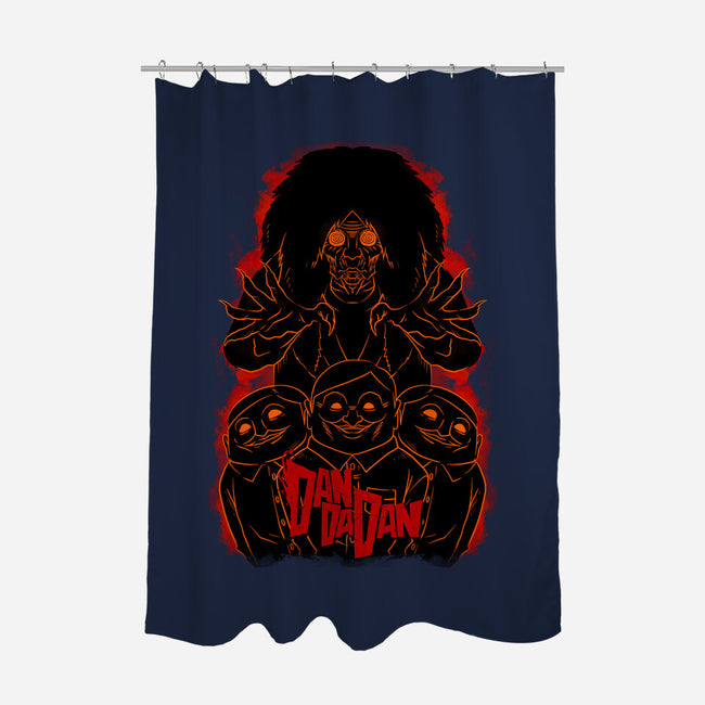 Granny X Alien-None-Polyester-Shower Curtain-spoilerinc