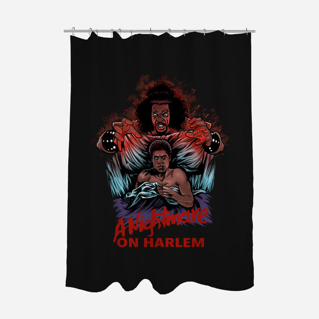 A Nightmare On Harlem-None-Polyester-Shower Curtain-zascanauta