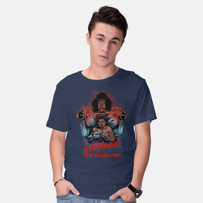 A Nightmare On Harlem-Mens-Basic-Tee-zascanauta