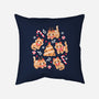 Gingerbread Cats-None-Removable Cover w Insert-Throw Pillow-NemiMakeit