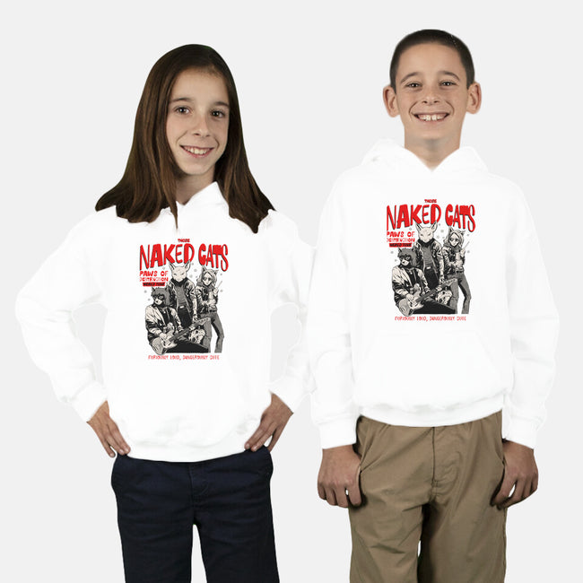 Those Naked Cats-Youth-Pullover-Sweatshirt-Hafaell