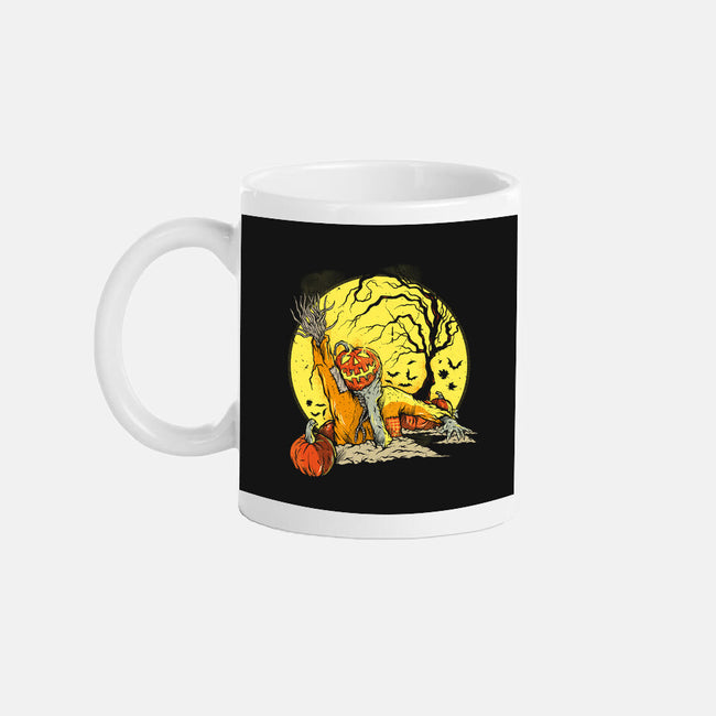 Halloween Rise-None-Mug-Drinkware-Green Devil