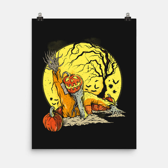 Halloween Rise-None-Matte-Poster-Green Devil