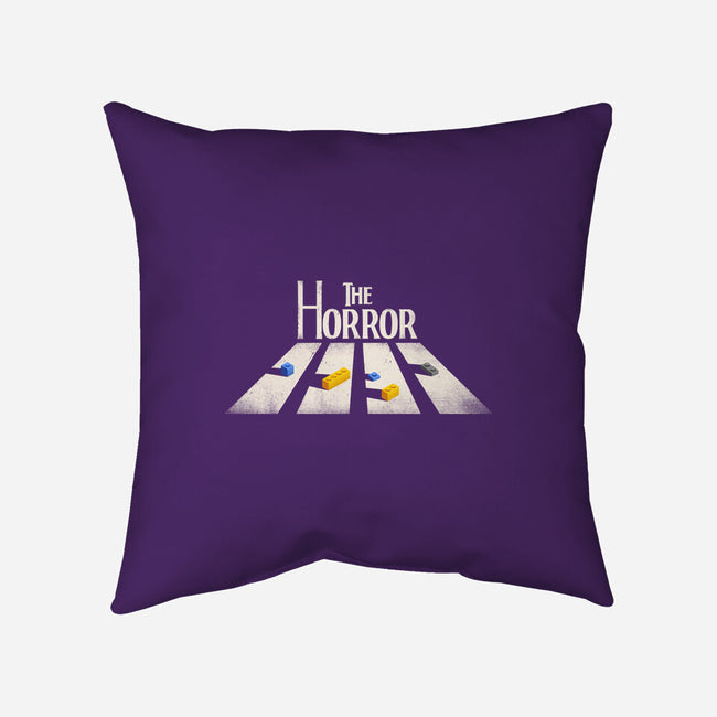 The Horror Crossing-None-Removable Cover w Insert-Throw Pillow-rocketman_art