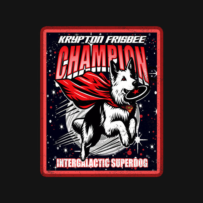 Krypton Frisbee Champ-None-Fleece-Blanket-palmstreet