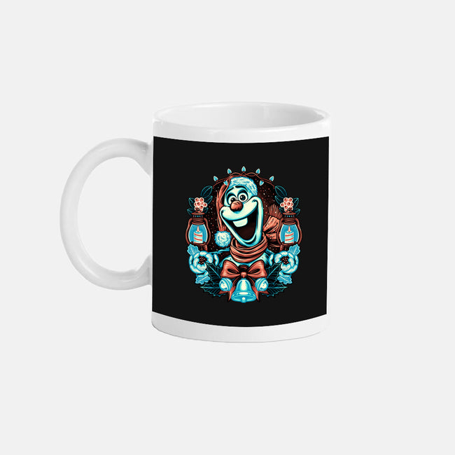 Christmas Snowman-None-Mug-Drinkware-glitchygorilla