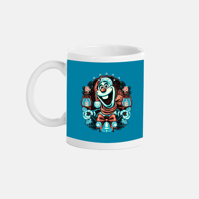 Christmas Snowman-None-Mug-Drinkware-glitchygorilla