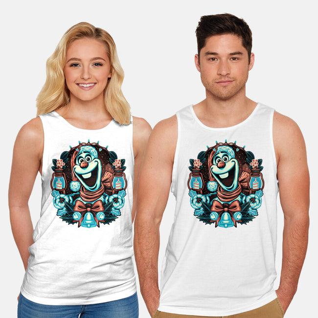 Christmas Snowman-Unisex-Basic-Tank-glitchygorilla