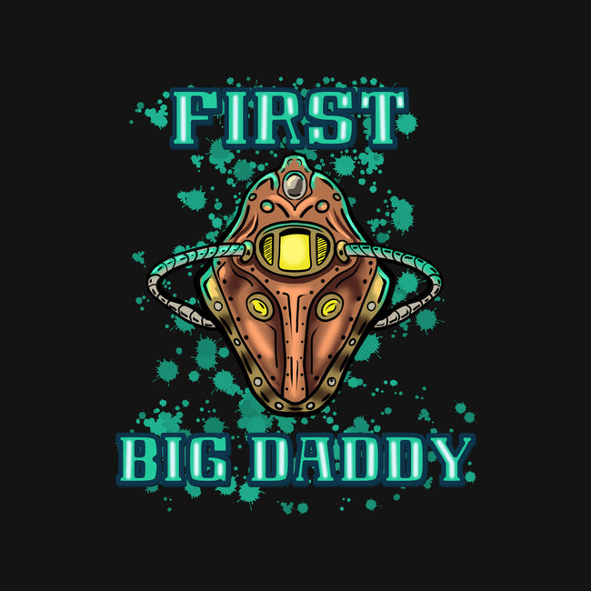 First Big Daddy-Baby-Basic-Tee-nickzzarto