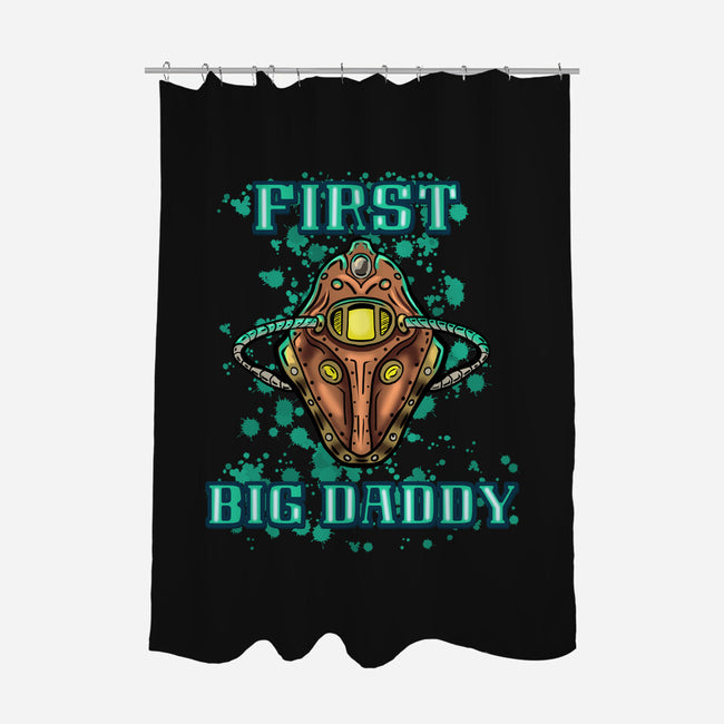 First Big Daddy-None-Polyester-Shower Curtain-nickzzarto