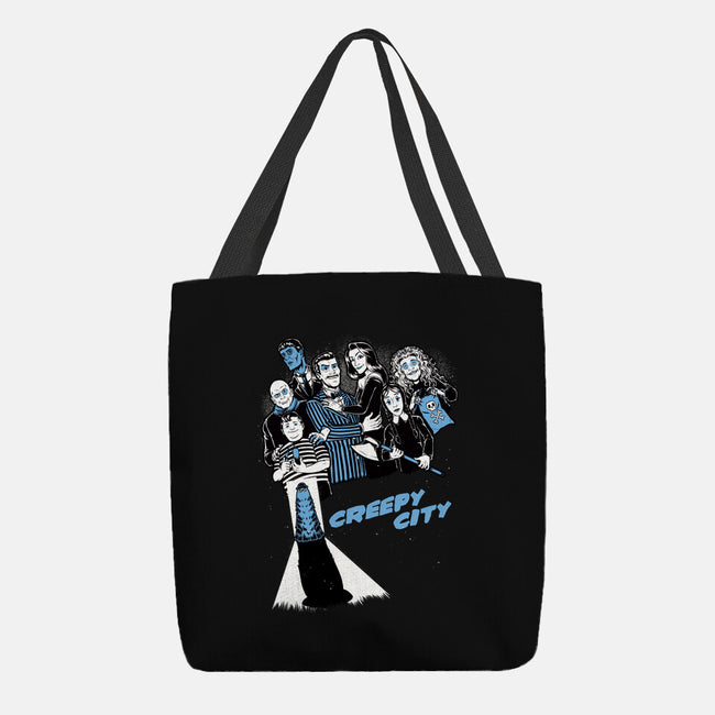 Creepy City-None-Basic Tote-Bag-Studio Mootant