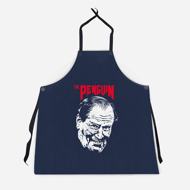 The Penguin-Unisex-Kitchen-Apron-rocketman_art