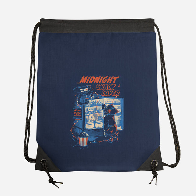 Midnight Snack Lover-None-Drawstring-Bag-IKILO