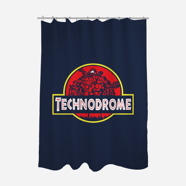 Techno Park-None-Polyester-Shower Curtain-arace