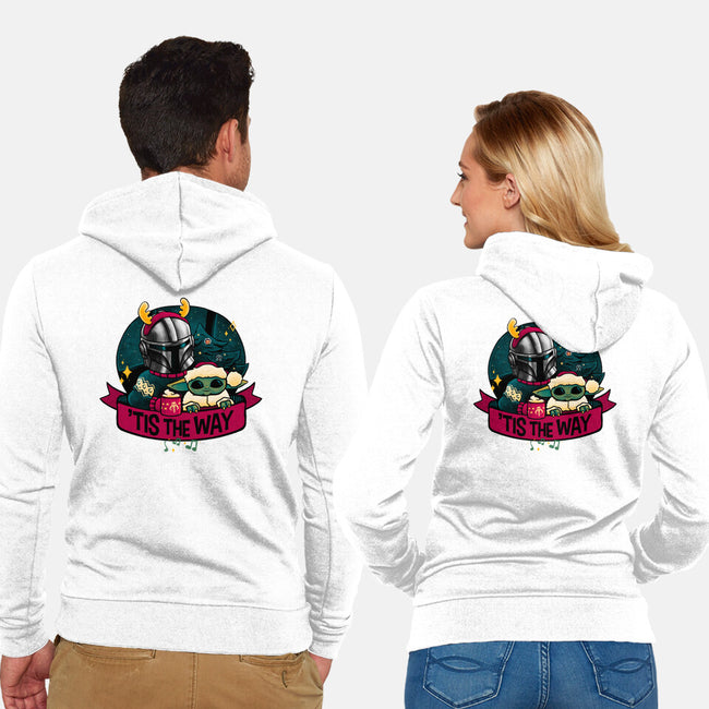 Tis The Way-Unisex-Zip-Up-Sweatshirt-teesgeex