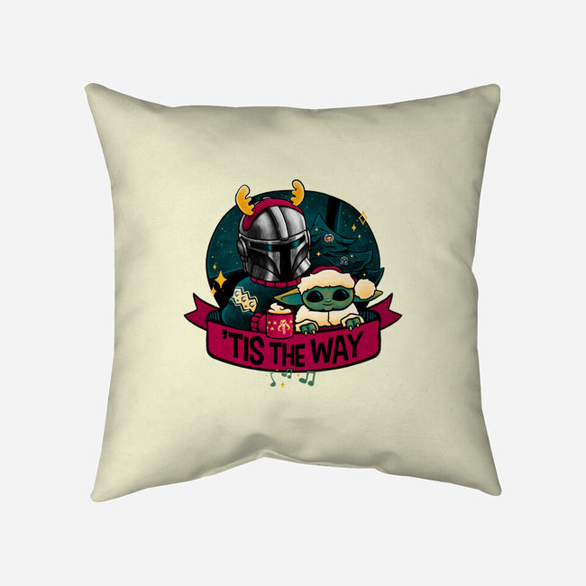 Tis The Way-None-Removable Cover w Insert-Throw Pillow-teesgeex