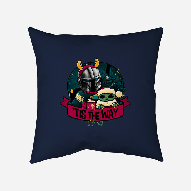 Tis The Way-None-Removable Cover w Insert-Throw Pillow-teesgeex