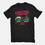 Christmas Fighter-Womens-Basic-Tee-teesgeex