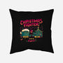 Christmas Fighter-None-Removable Cover w Insert-Throw Pillow-teesgeex