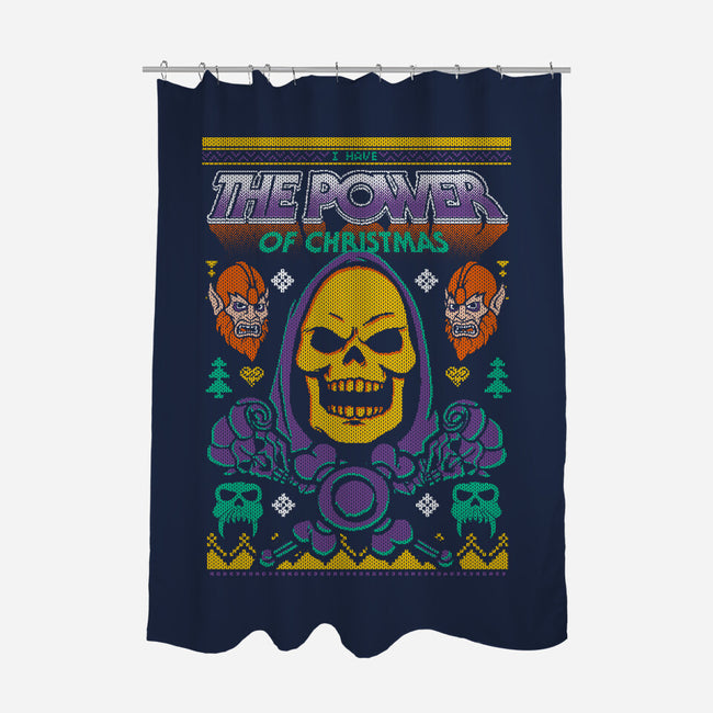 The Evil Power Of Christmas-None-Polyester-Shower Curtain-Arinesart