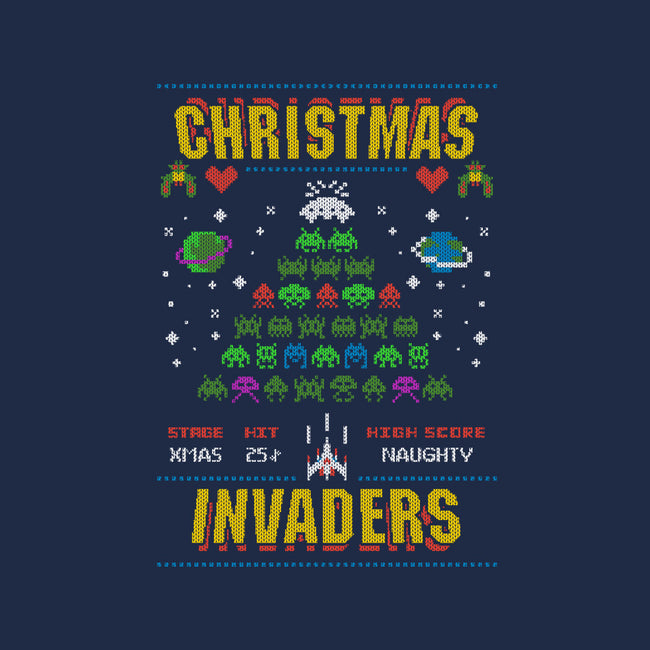 Christmas Invaders-Unisex-Basic-Tee-Arinesart