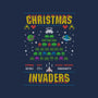 Christmas Invaders-Unisex-Basic-Tee-Arinesart