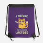 I Refuse To Tolerate Lactose-None-Drawstring-Bag-kg07