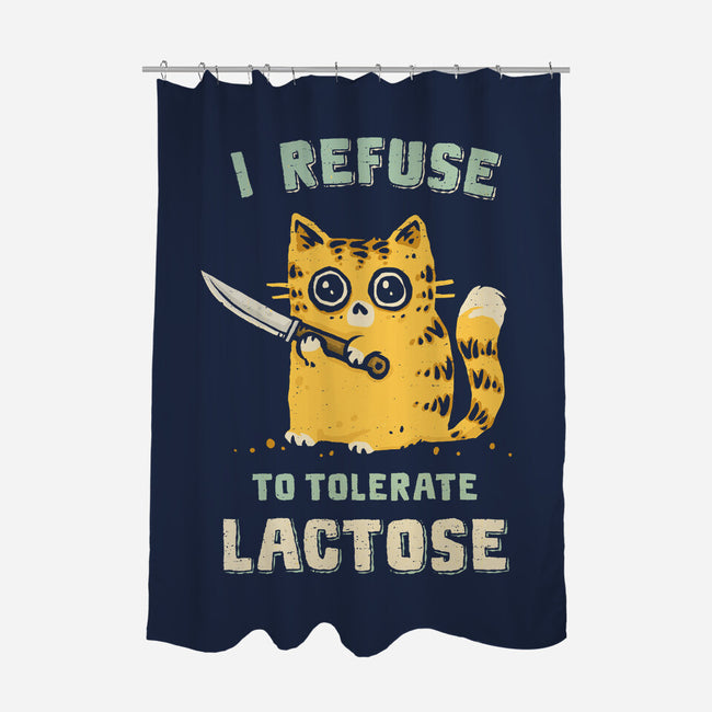 I Refuse To Tolerate Lactose-None-Polyester-Shower Curtain-kg07