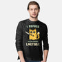 I Refuse To Tolerate Lactose-Mens-Long Sleeved-Tee-kg07