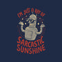 Ray Of Sarcastic Sunshine-None-Stretched-Canvas-Arigatees