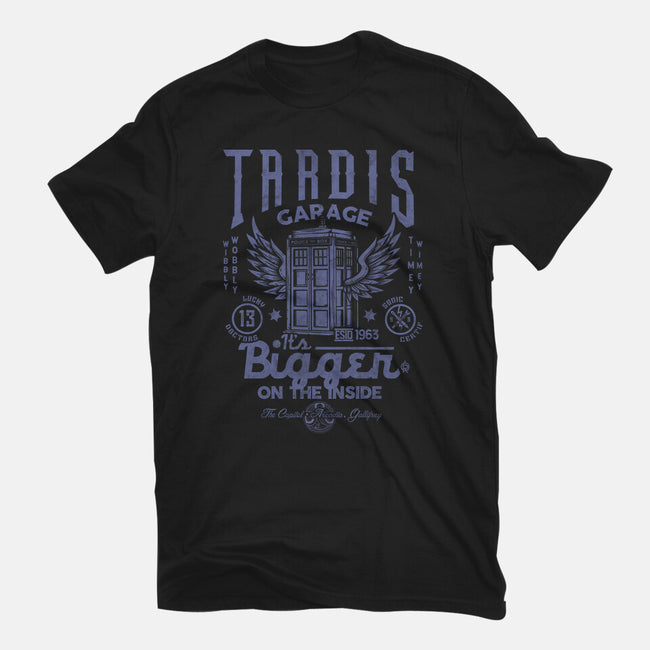 Tardis Garage-Mens-Premium-Tee-Arinesart