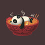 Sleepy Ramen Panda-None-Polyester-Shower Curtain-erion_designs