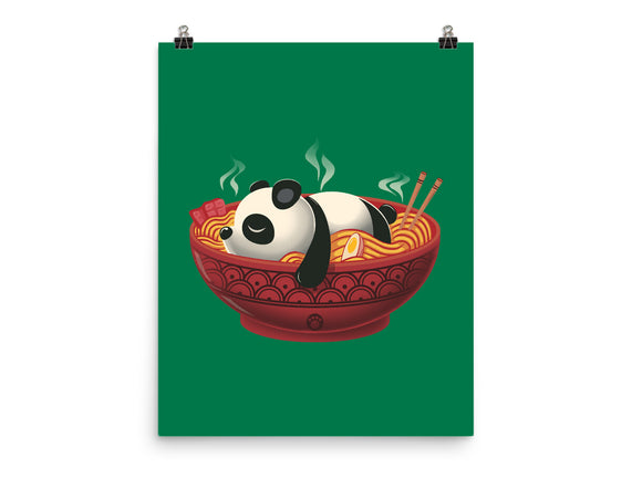 Sleepy Ramen Panda