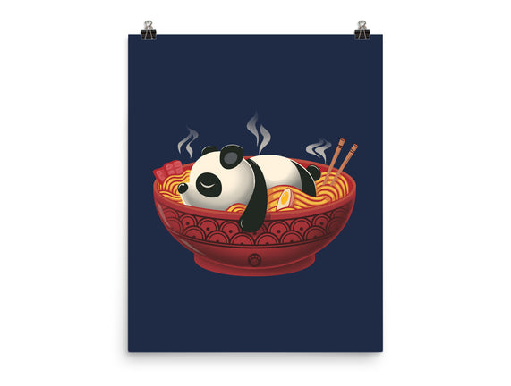 Sleepy Ramen Panda