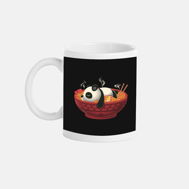 Sleepy Ramen Panda-None-Mug-Drinkware-erion_designs