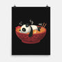 Sleepy Ramen Panda-None-Matte-Poster-erion_designs