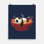 Sleepy Ramen Panda-None-Matte-Poster-erion_designs