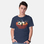 Sleepy Ramen Panda-Mens-Basic-Tee-erion_designs