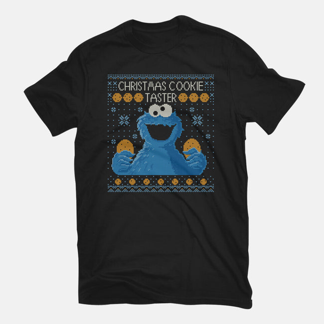 Christmas Cookie Taster-Womens-Basic-Tee-erion_designs