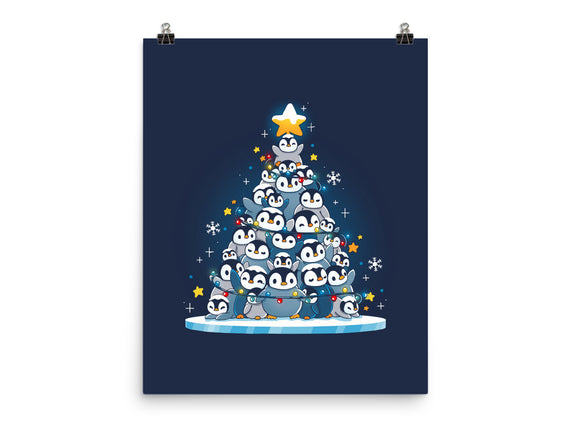 Penguin Christmas Tree