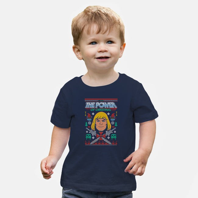 The Power Of Christmas-Baby-Basic-Tee-Arinesart