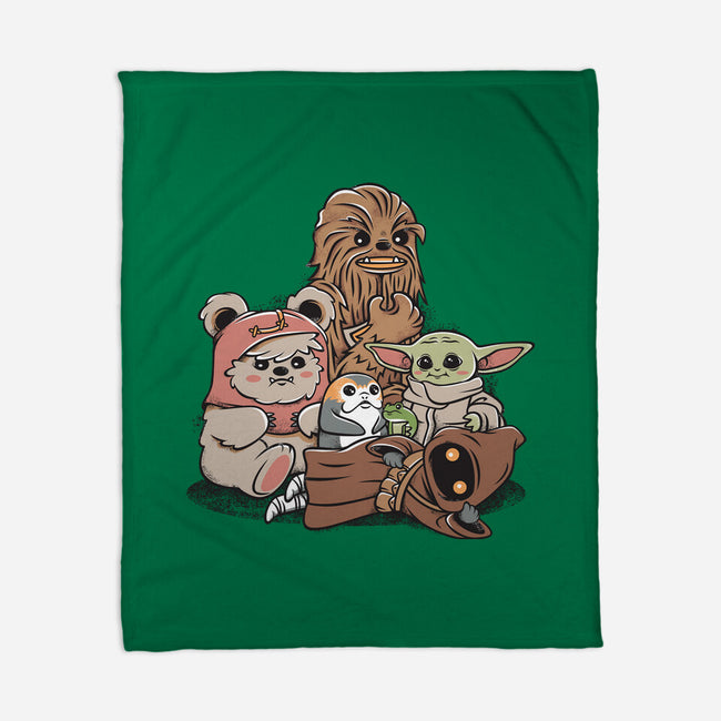 The Cutest Club In The Galaxy-None-Fleece-Blanket-anarist