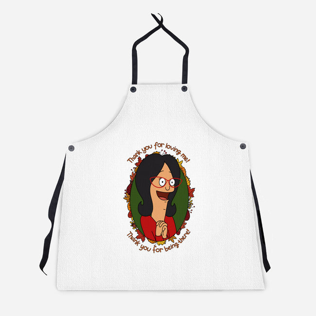 Thank You For Loving Me-Unisex-Kitchen-Apron-Alexhefe