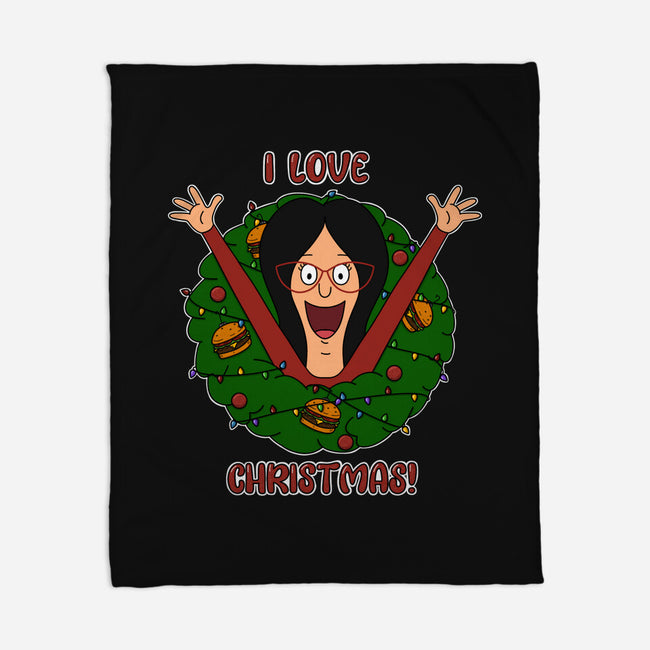 I Love Christmas-None-Fleece-Blanket-Alexhefe